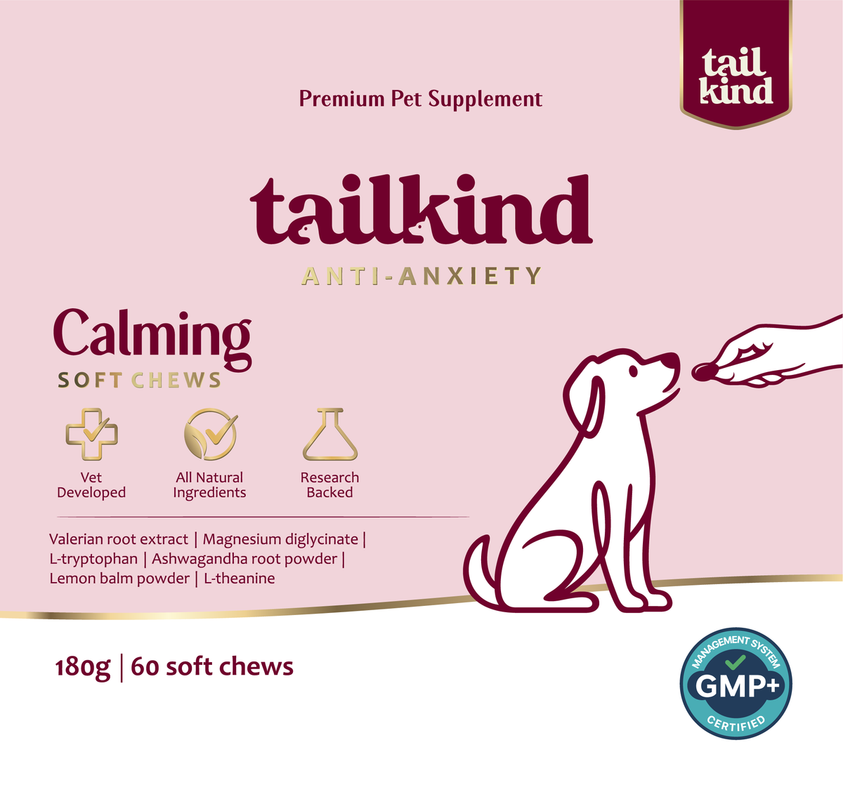 Calming Soft Chews front of pack